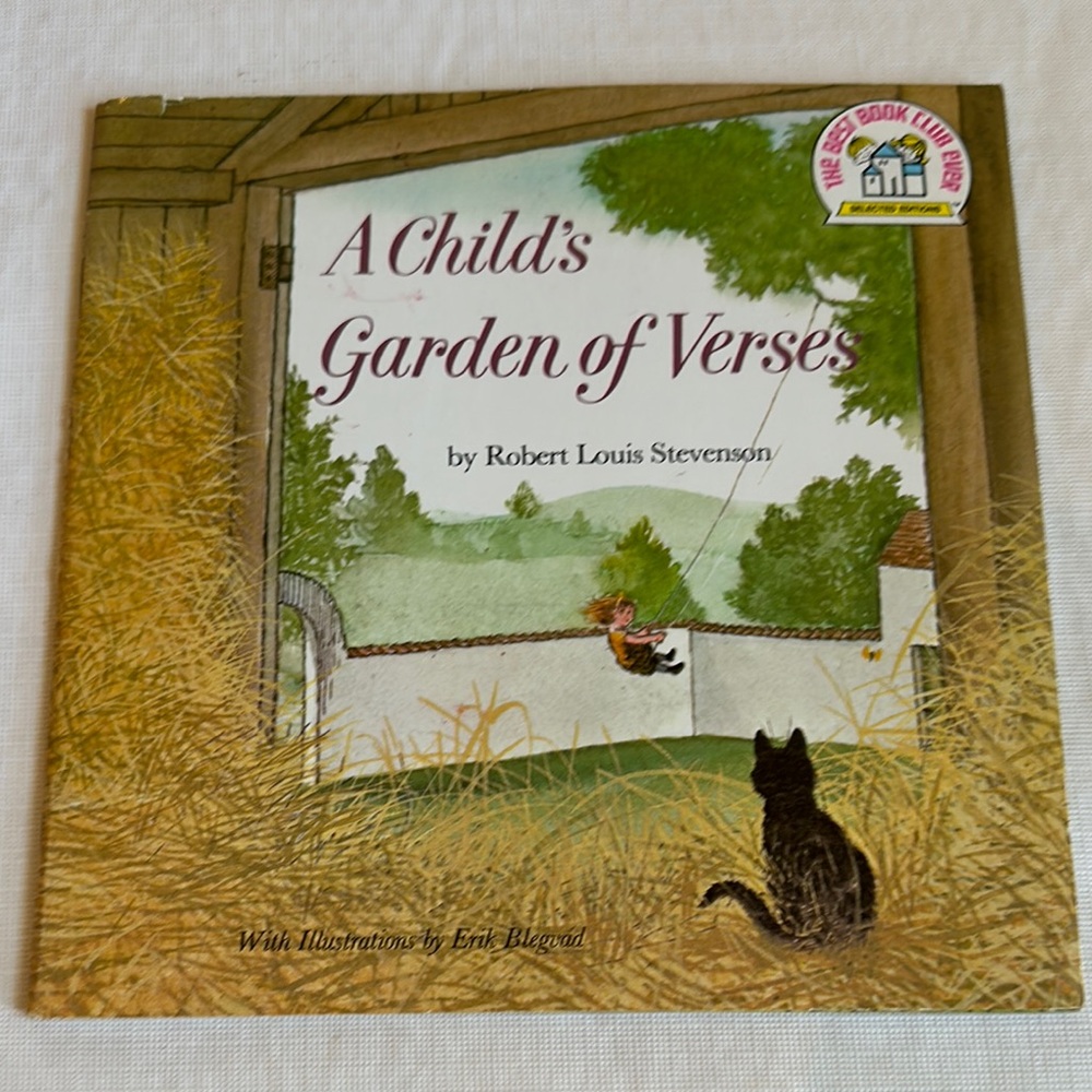 *Vintage* A Child's Garden of Verses Children's Book by Robert Louis Stevenson
